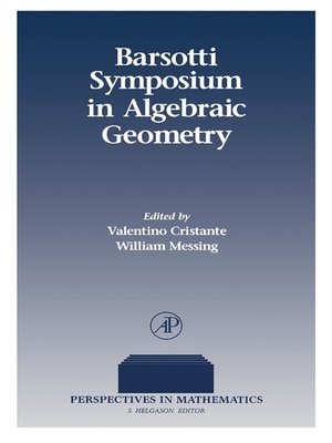 cover image of Barsotti Symposium in Algebraic Geometry
